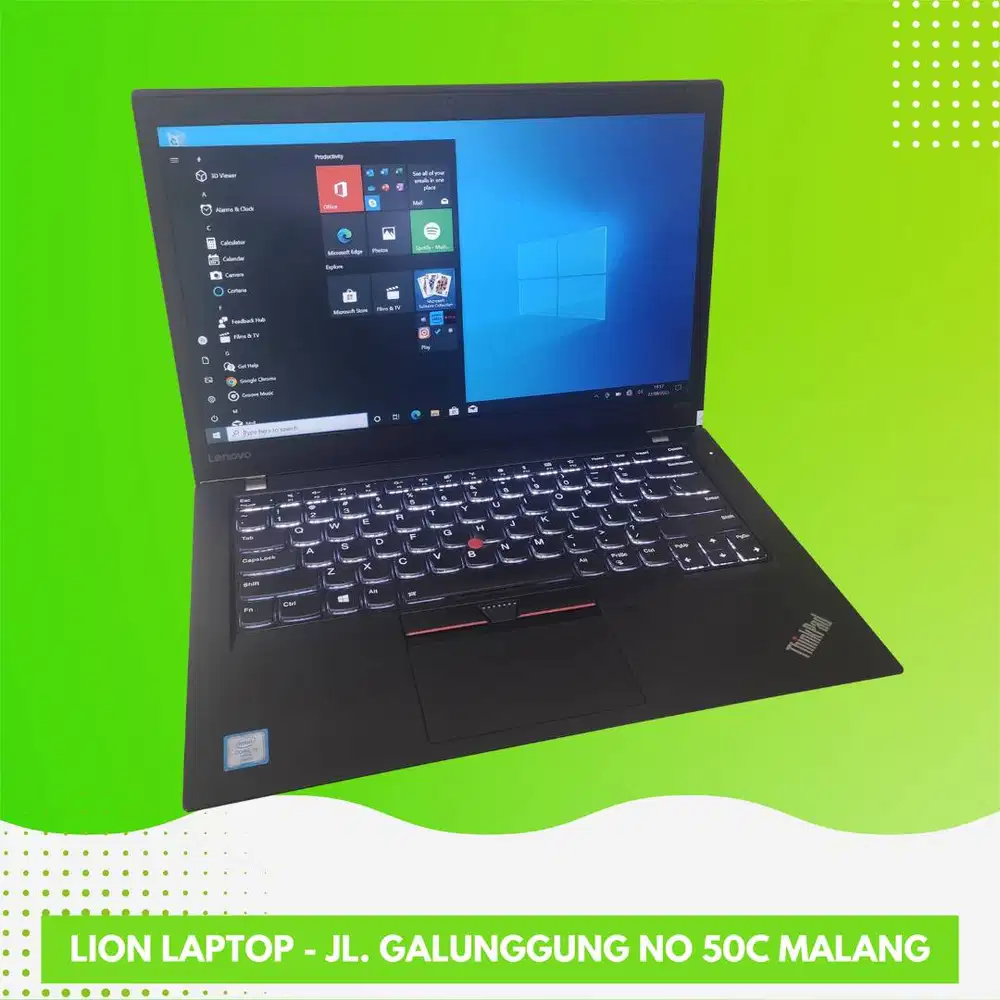 RAM 8GB SSD 256GB Core i5 Touchscreen SLIM Lenovo Thinkpad T470s [10|1