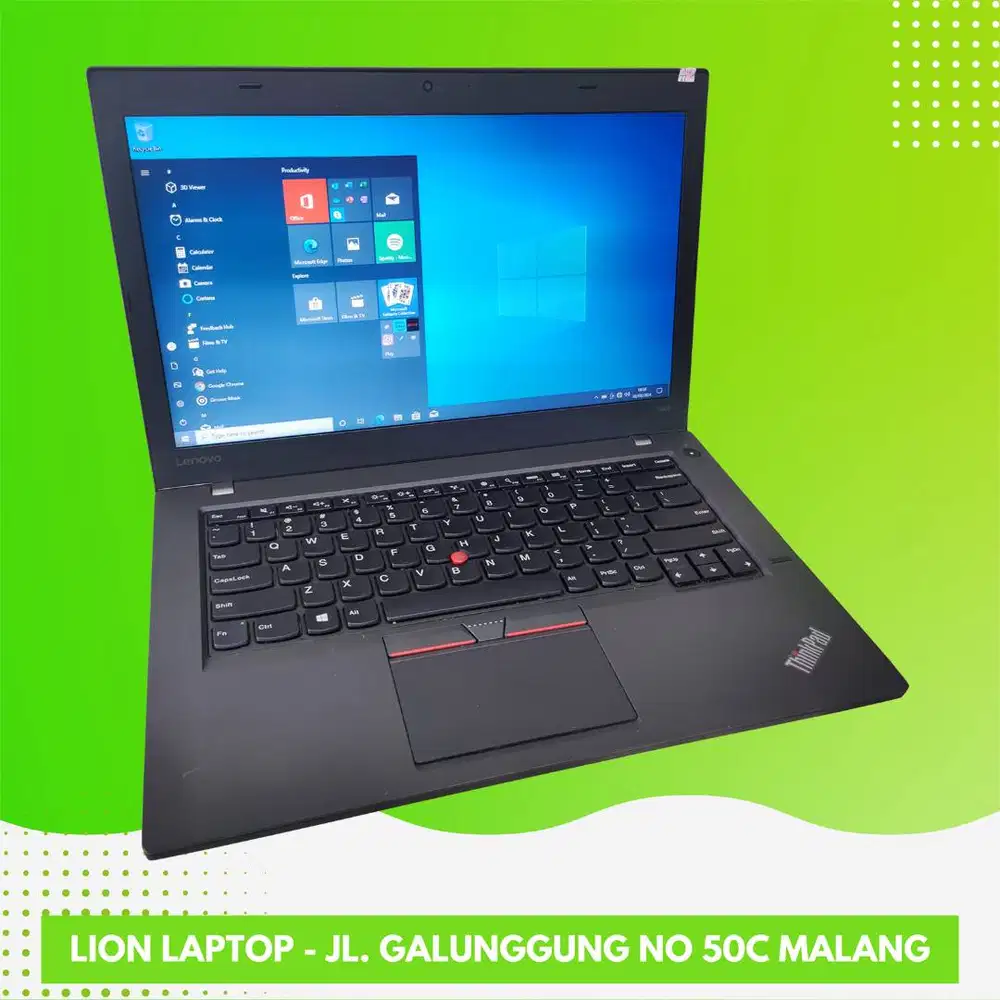 RAM 8GB Core i5 SSD 256GB Lenovo Thinkpad T460 [10|12]