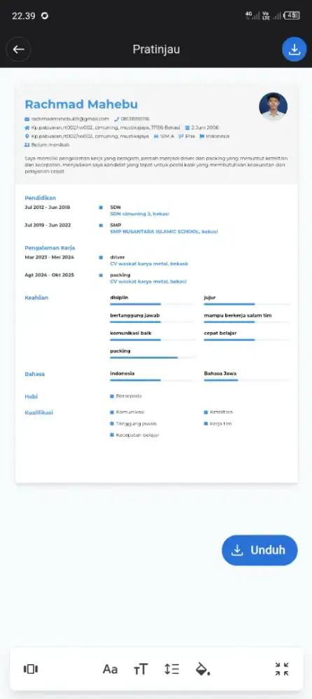 cari pekerjaan ada mess maupun makan