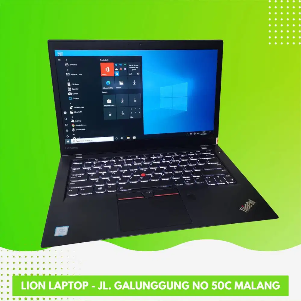 Core i5 Gen 7 RAM 8GB SLIM TOUCHSCREEN Lenovo Thinkpad T470s [10|12]