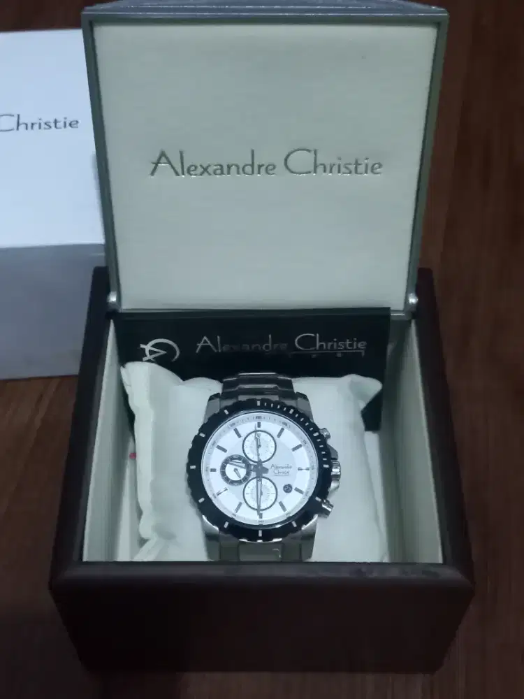 Alexandre Christie 6141MC Original Jam Tangan Pria Second