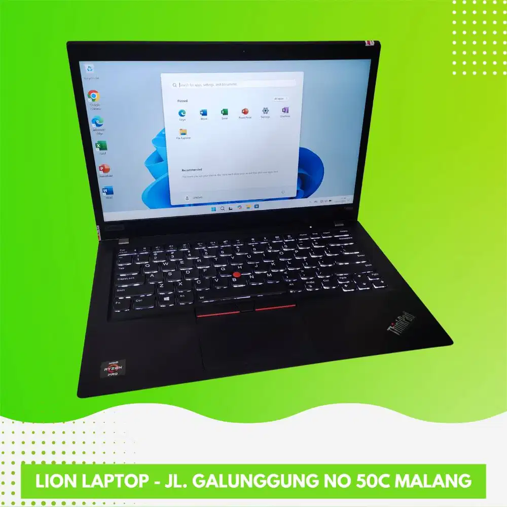 AMD Ryzen 7 PRO 4Ghz 16/256 VGA 2GB Lenovo Thinkpad T495s [10|12]