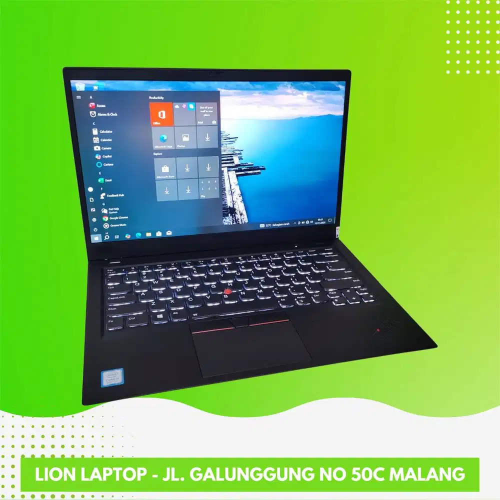 X1 Carbon Slim Ringan i5 gen 8 8/256 [10|12]