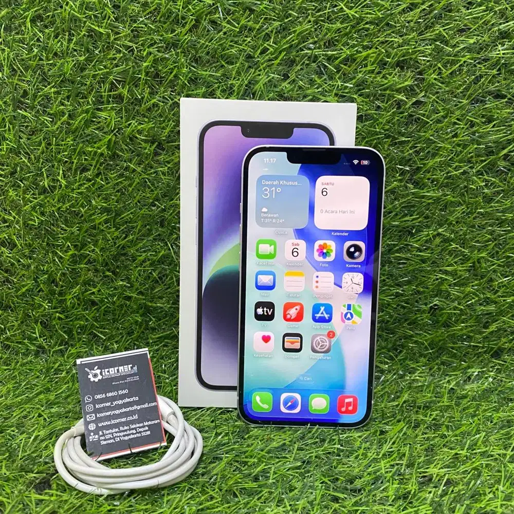 iPhone 14 128 Gb - Purple - Hp Apple