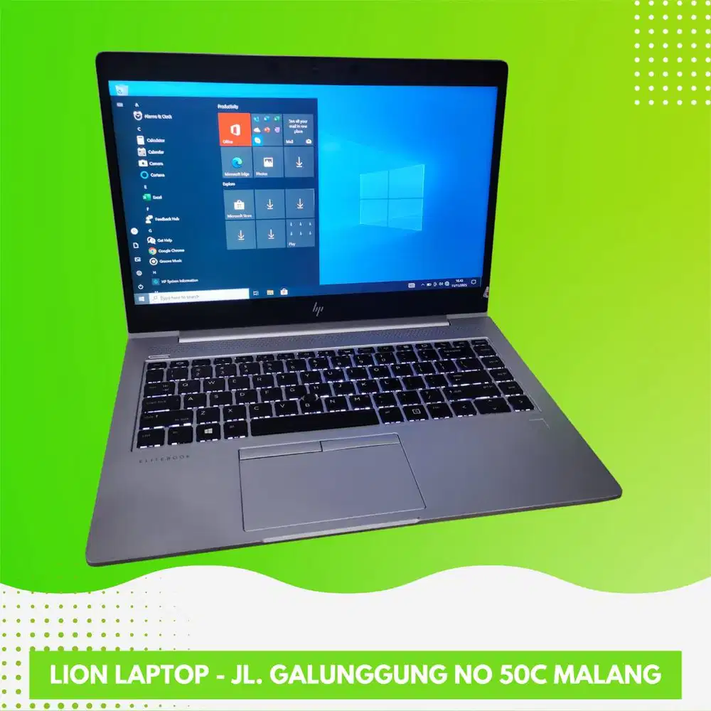 FUll Aluminium Body Core i7 gen 8 8/256 HP Elitebook 840 G6 [10|12]