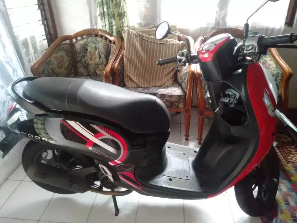 Honda Scoopy All new Sporty Thn 2024 merah