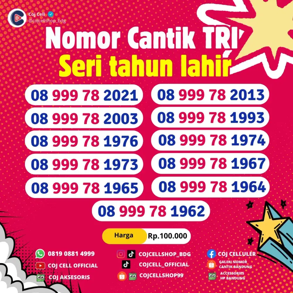Nomor cantik tri