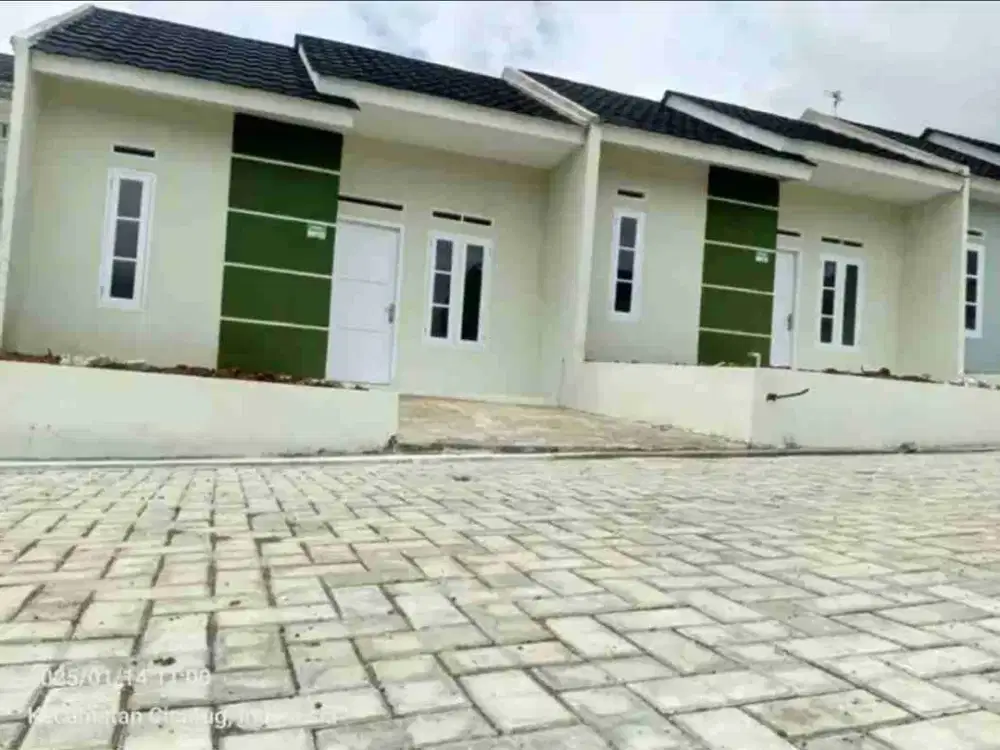 Rumah Subsidi Konsep Cluster Dekat Exit Tol Parungkuda