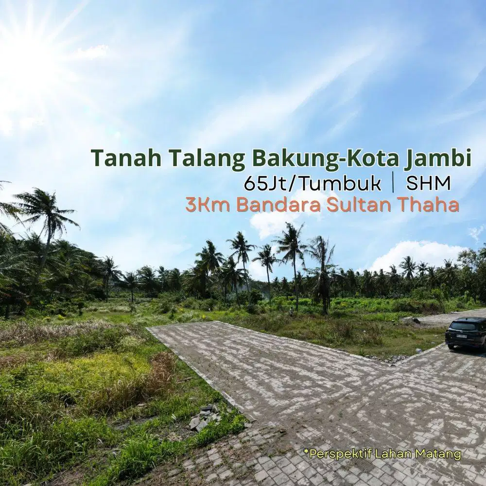 2 Km Institut Mambaul Maarif, Dijual Tanah Kota Baru SHM 1.5 Tumbuk Ko