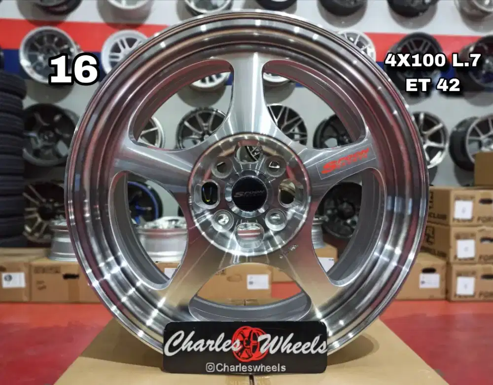 VELG SPOON EVO R16 MURAH LUBANG 4