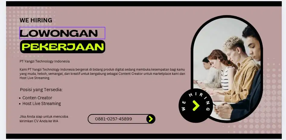 Conten Creator ( pengalaman )