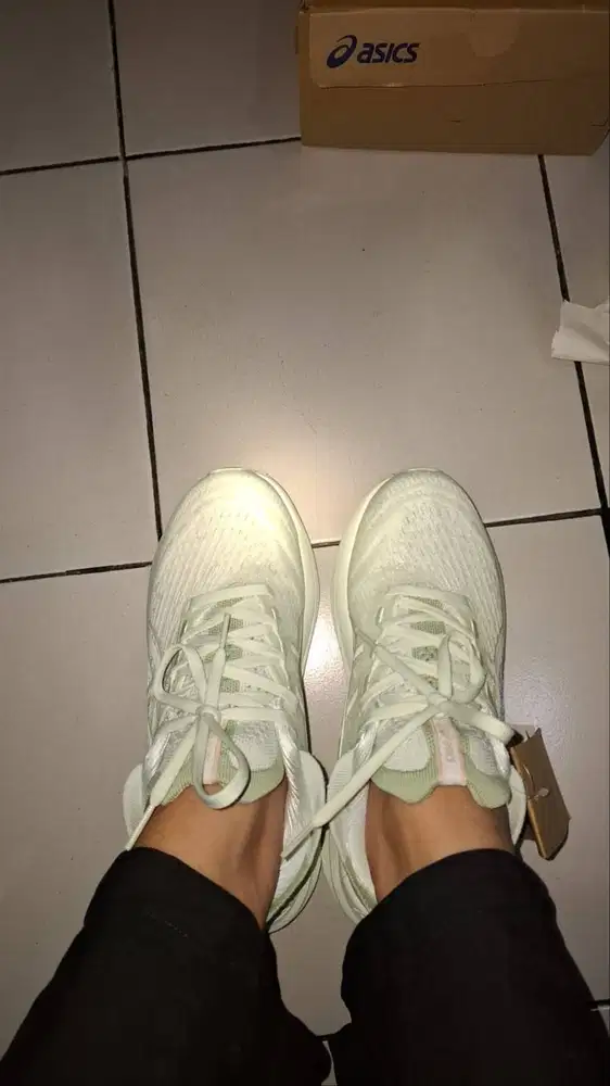 ASICS Gel Nimbus 27 Ori – Size 39 (24.5 cm) – Baru 1x Pakai – Mulus