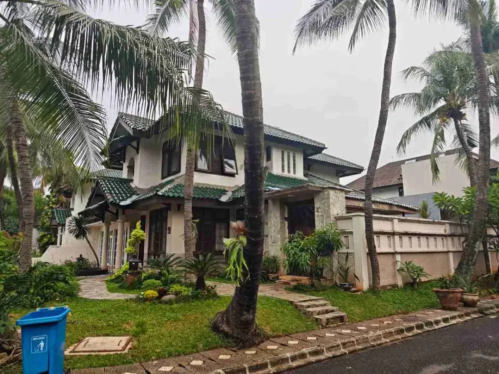 rumah dijual bintaro sektor 9 ada swimming pool, 17