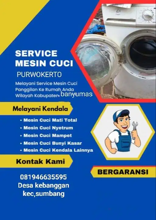 Service mesin cuci