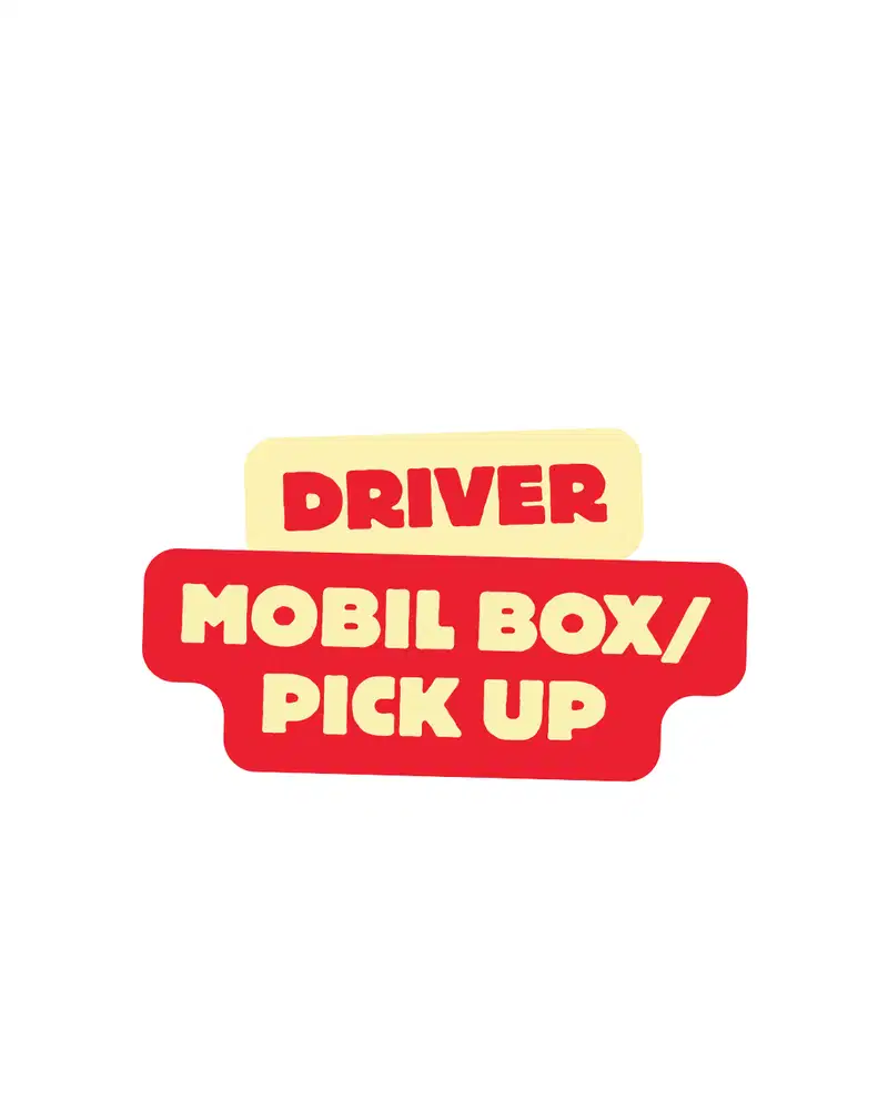 DRIVER MOBIL BOX/ PICK UP (WAJIB SIM B1)