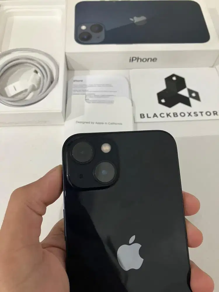 IPHONE 13 MIDNIGHT EX IBOX HITAM 128GB