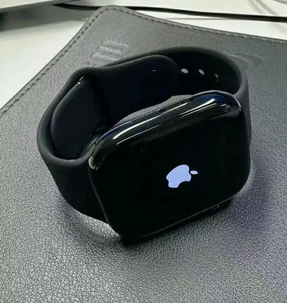 Smartwatch S10 Pro Dengan logo apple saat on/off