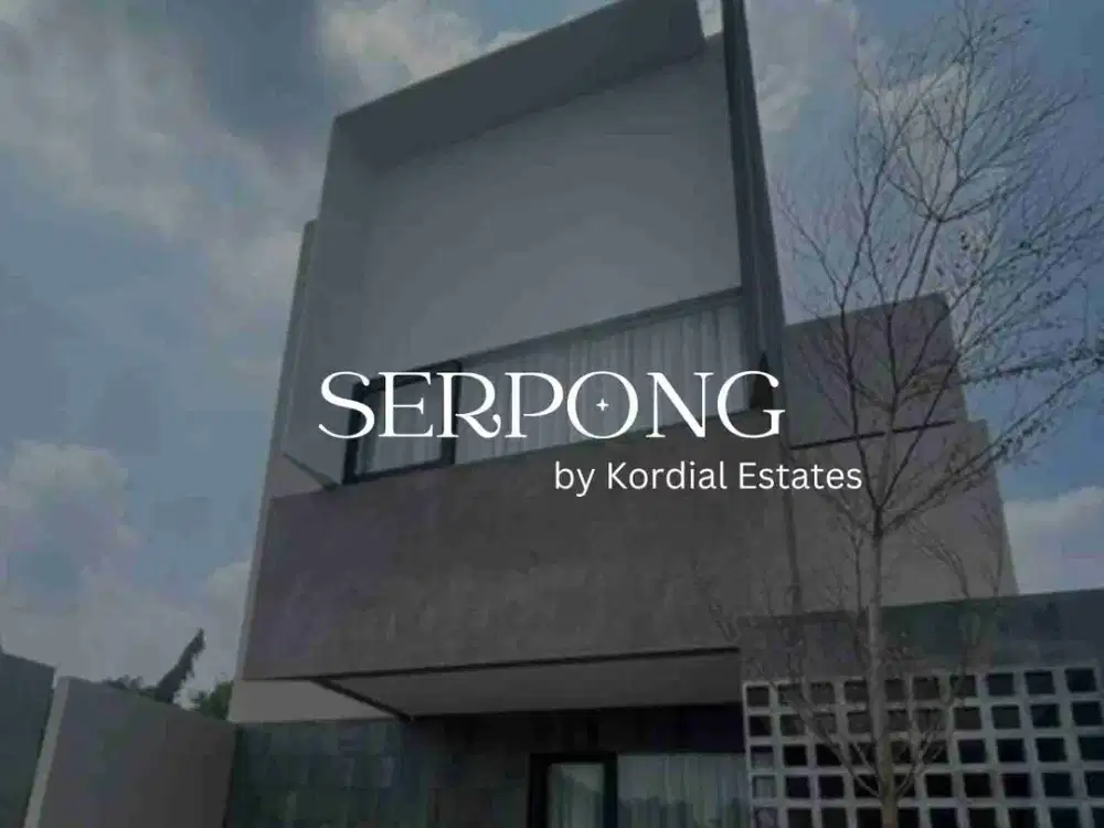 Rumah Serpong 3 KT, 3 KM, 2 Lantai – Sebelah Hermina Serpong Dekat Stasiun KRL Rawa Buntu