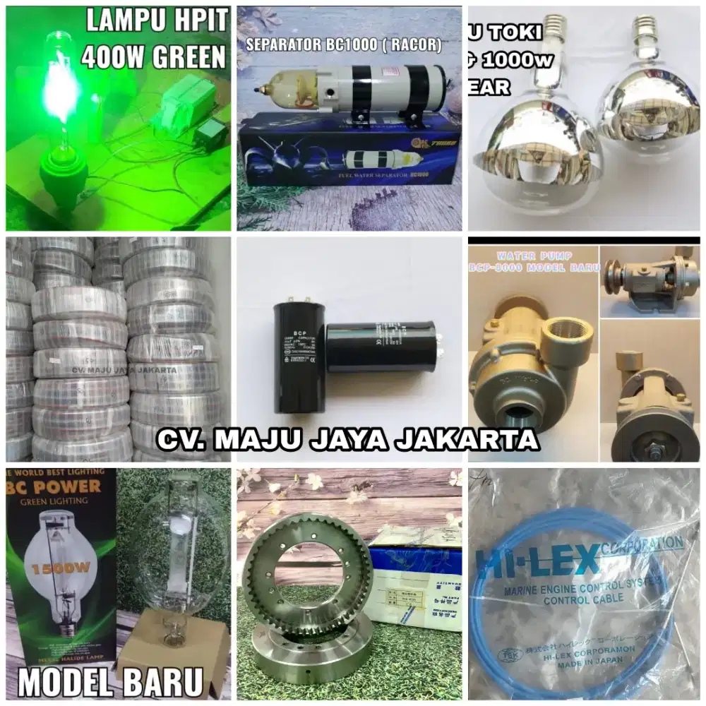 Menjual sparepart kapal nelayan dan sparepart gearbox