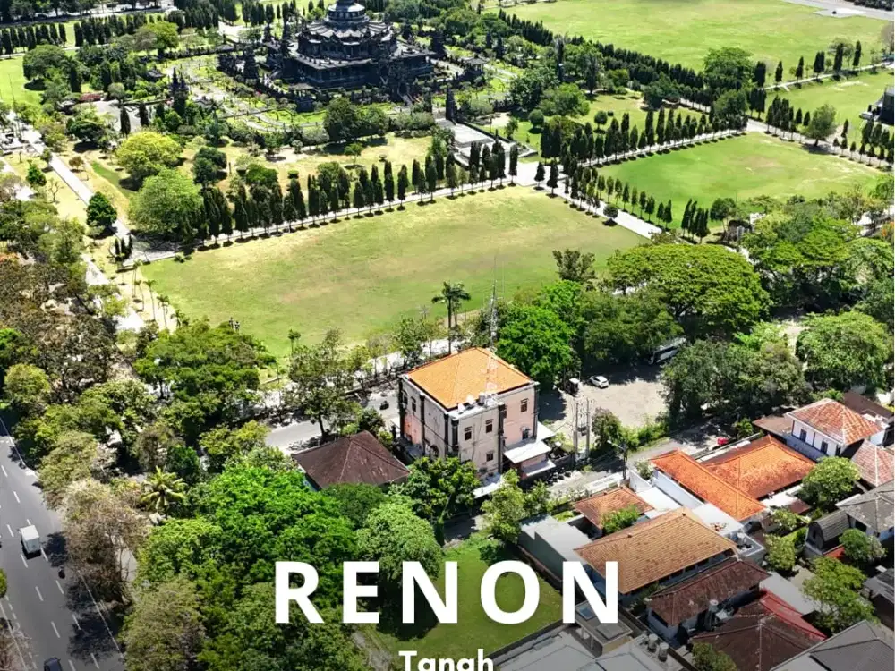 Tanah Renon 2 menit Jalan Kaki Ke Lapangan Renon Zona Perdagangan dan Jasa