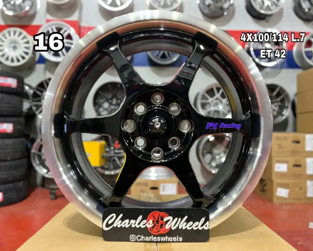 VELG P1 BUDDY CLUB R16 MURAH