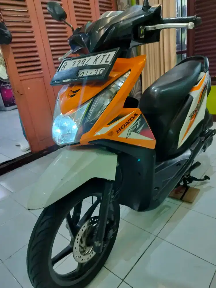 Honda beat fi 2014 siap pake BS TT