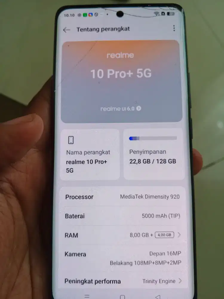D jual realme 10 pro plus