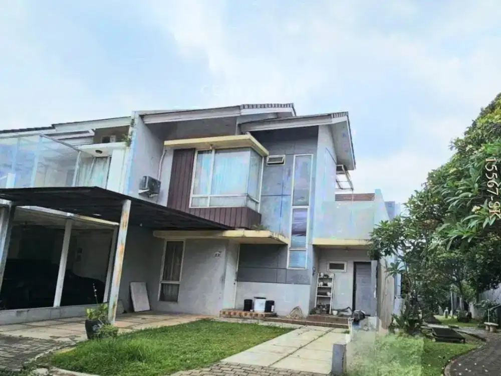 Dijual rumah hook dalam cluster dekat bintaro exchange mall stasiun jurang mangu