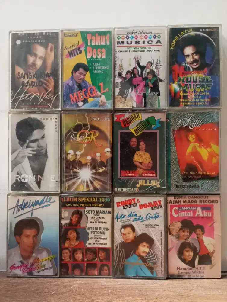 OBRALL!!! 
Aneka Kaset Pop, Dangdut, Disco lawasan