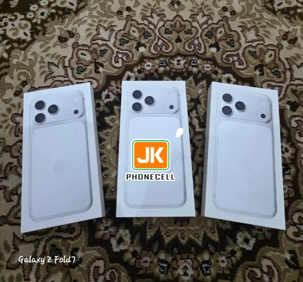 Iphone 17 pro max silver new ibox