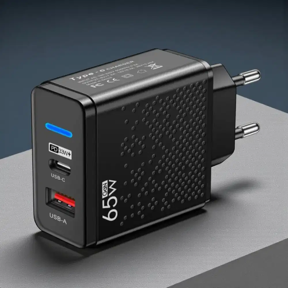 Charger 65W+120W 1 Set Desktop Type C to C