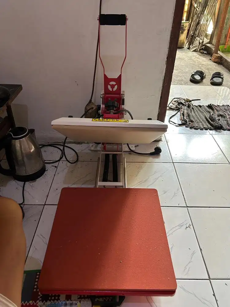 mesin press kaos ukuran 38x38