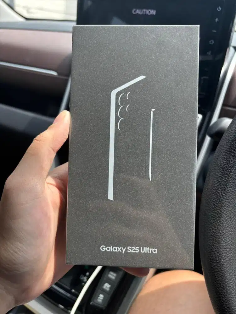 Galaxy s25 ultra 12/256 titanium black baru , sealed , bnib