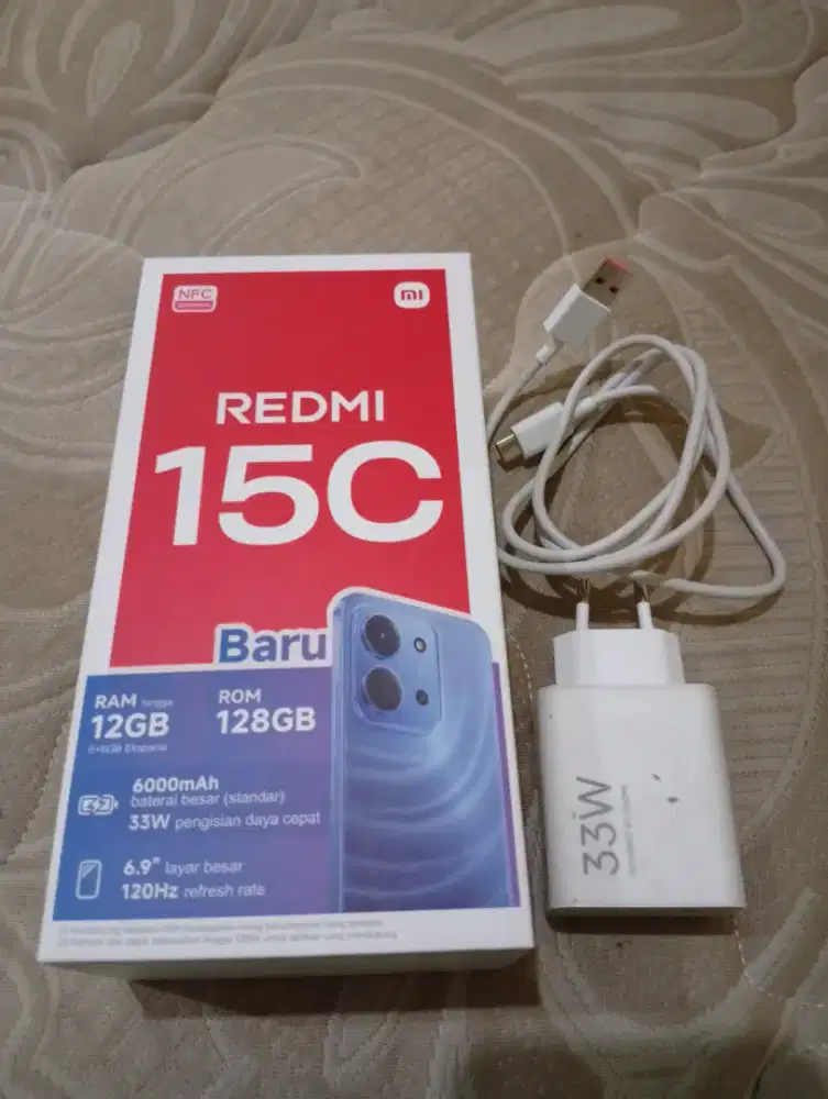 Dijual Redmi 15c 6/128
