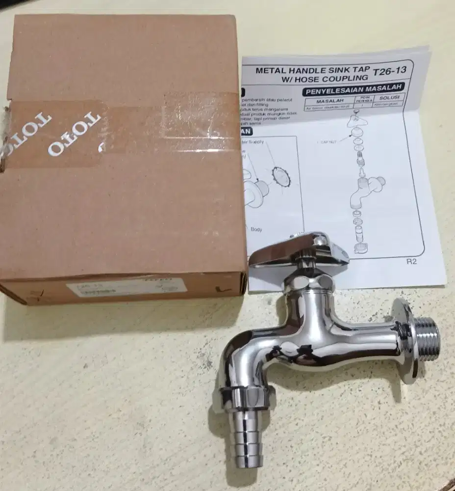 Diskon Kran air TOTO T26-13, 100% Baru, asli original