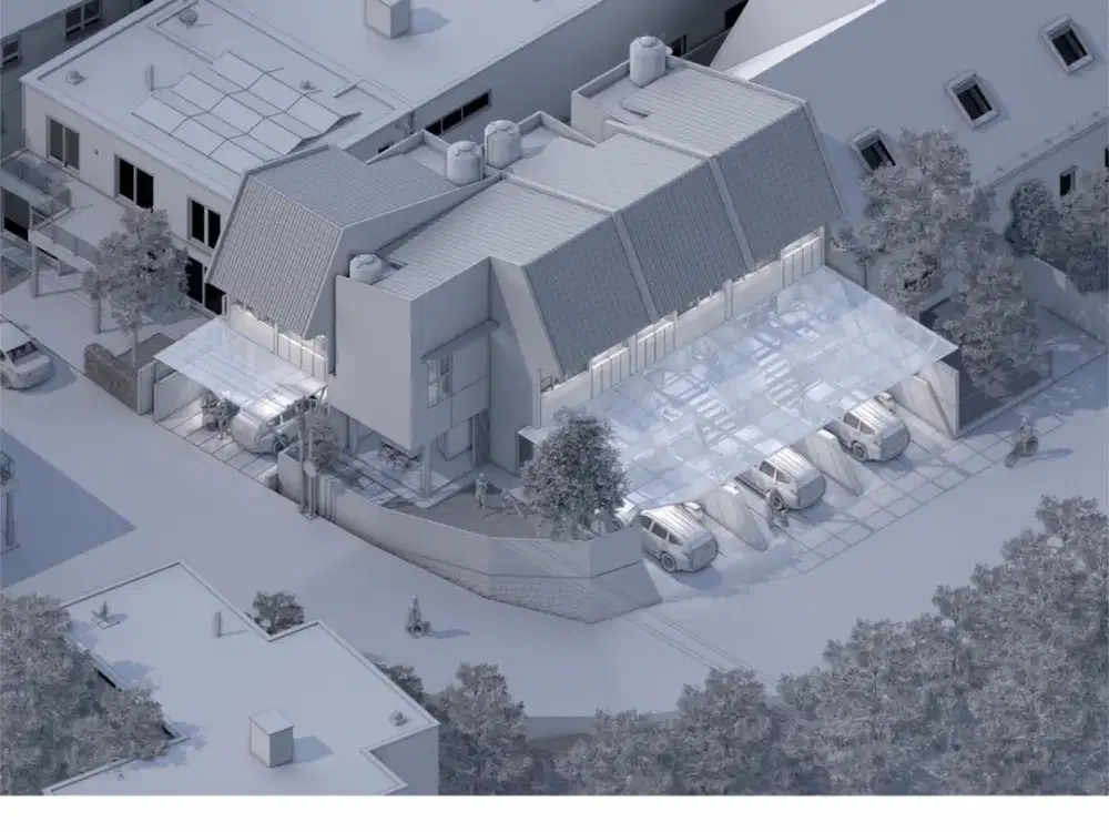 Rumah Modern Open Space Bandung 900 Juta