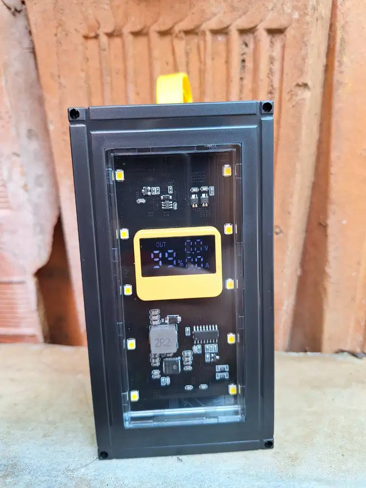 Powerbank Mecha Transparan 20000mAh Fast Charging – 4 Port