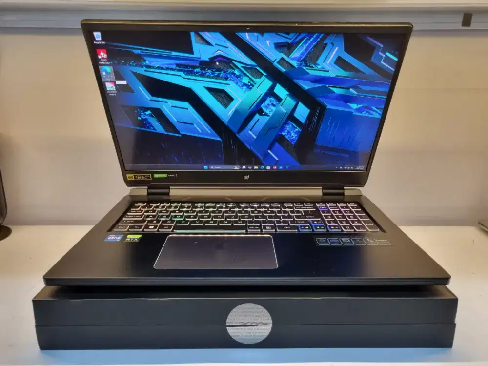 Laptop gaming acer predator mulus