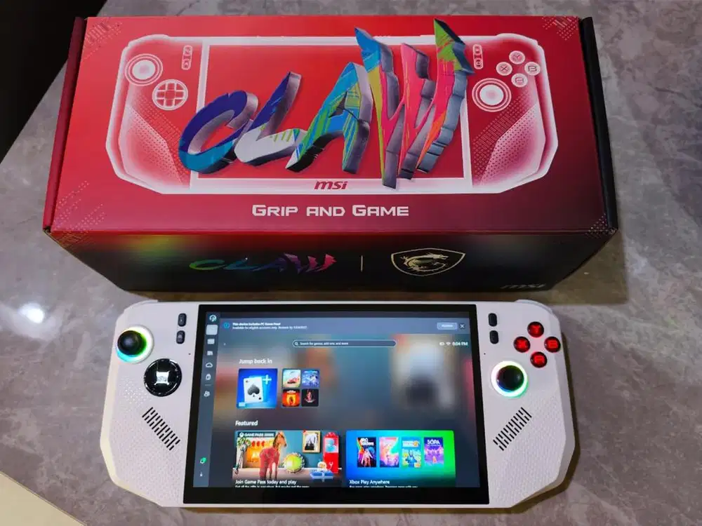 MSI CLAW A8 AMD Z2 Extreme SSD