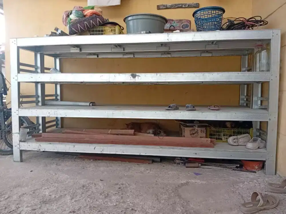 jual rak bekas jualan sembako