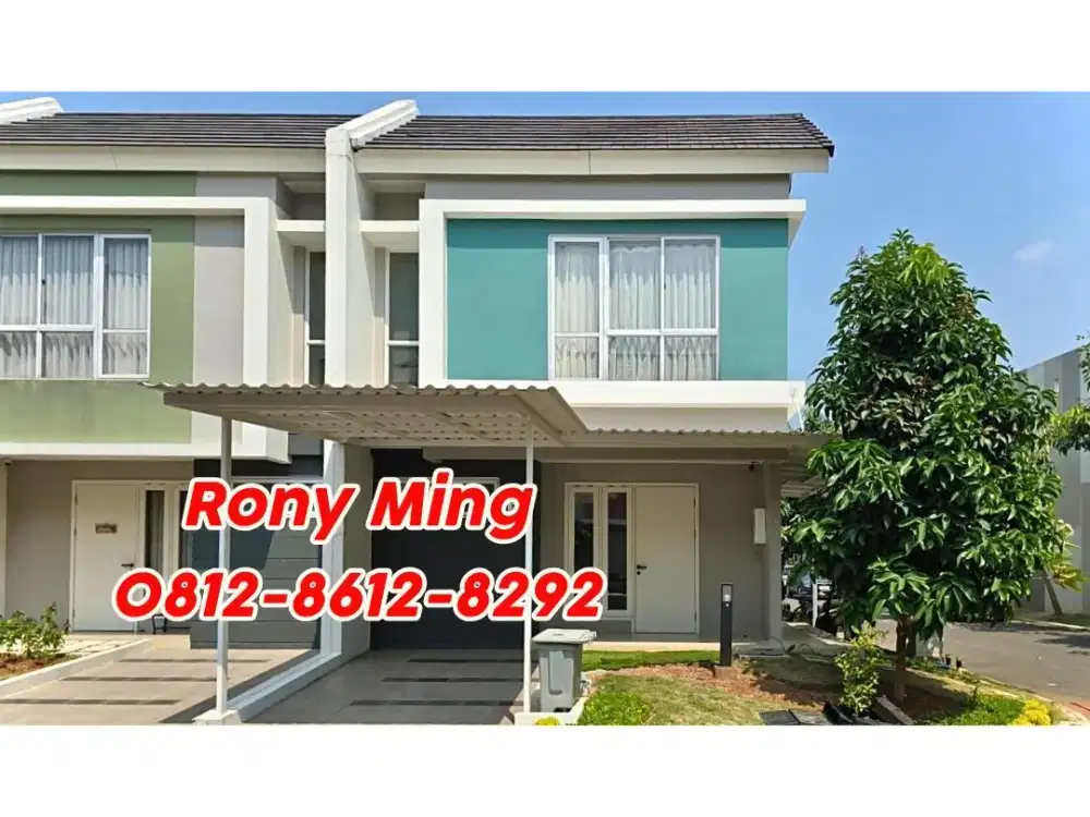 Rumah Siap Huni Agnesi Utara – 3 Kamar, AC Baru, Carport 2, Lokasi Nyaman – 2M Nego Halus