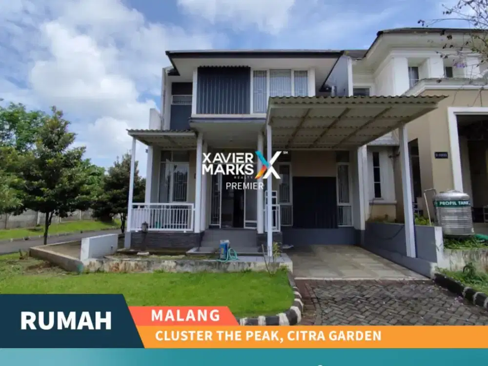 Dijual Rumah Hook Semi Furnish di Citragarden City Malang