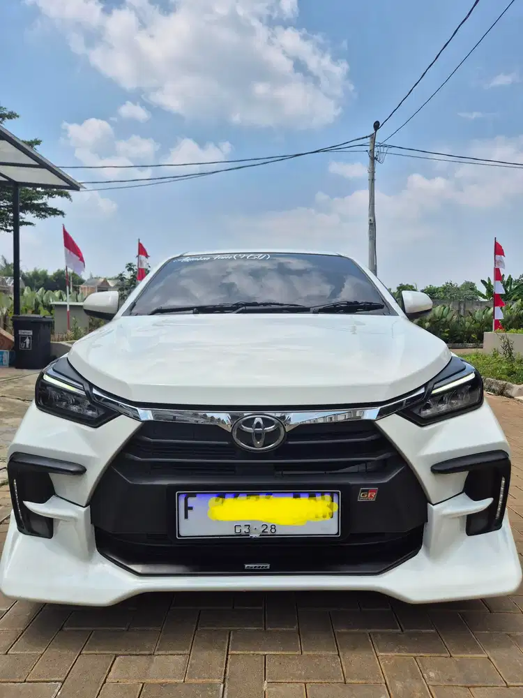 Toyota Agya 2023 Bensin Putih Mulus  Sehat Terawat