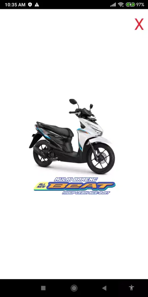 Motor Honda wahana bintaro