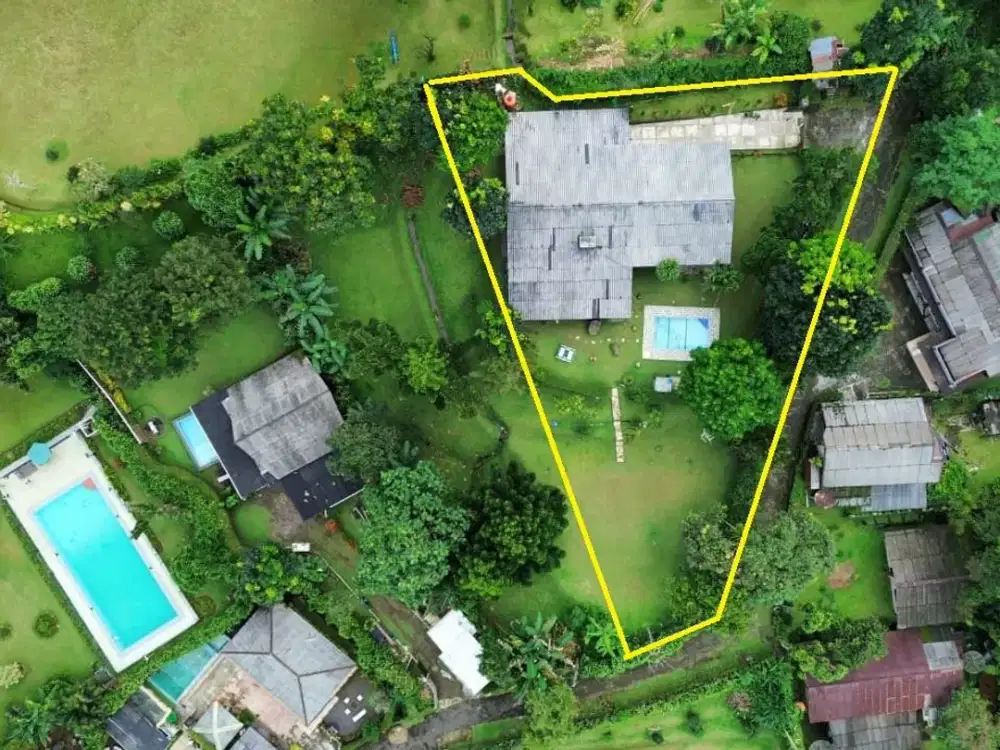 Villa Puncak Cisarua Tugu Utara SIap Pakai