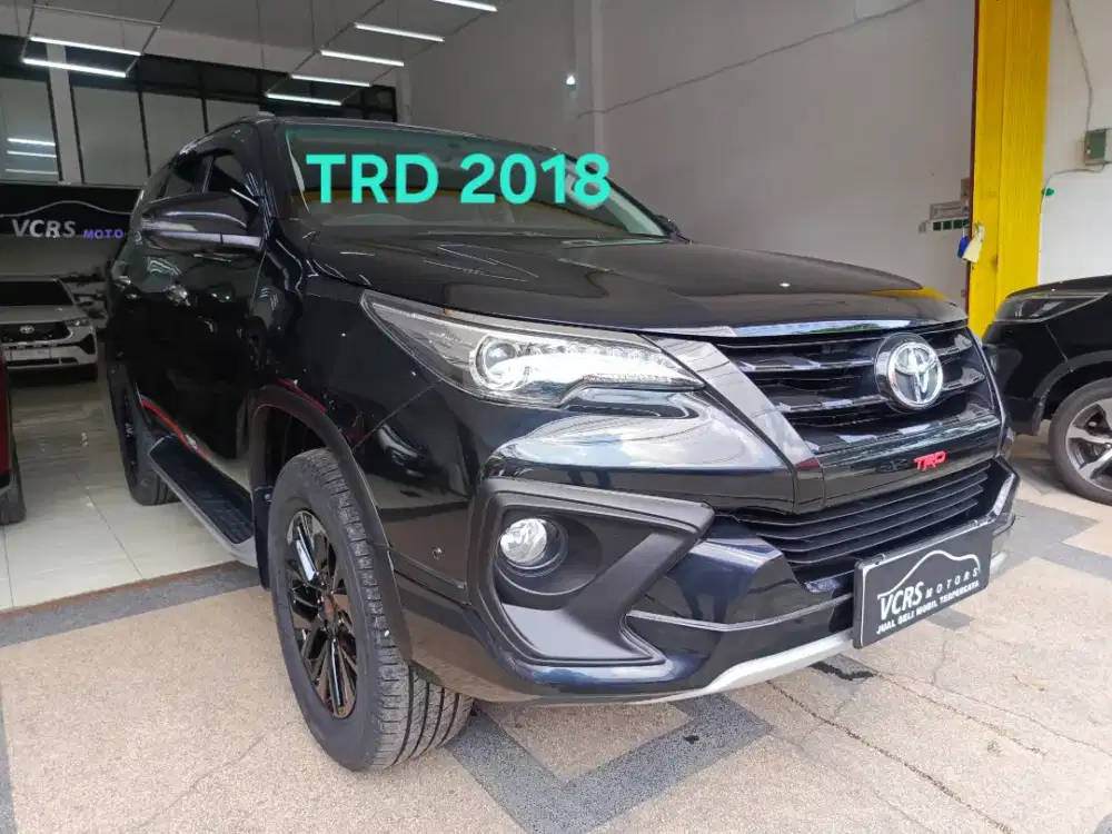 Fortuner VRZ TRD 2018 solar hitam sportivo frz fortune disel surabaya