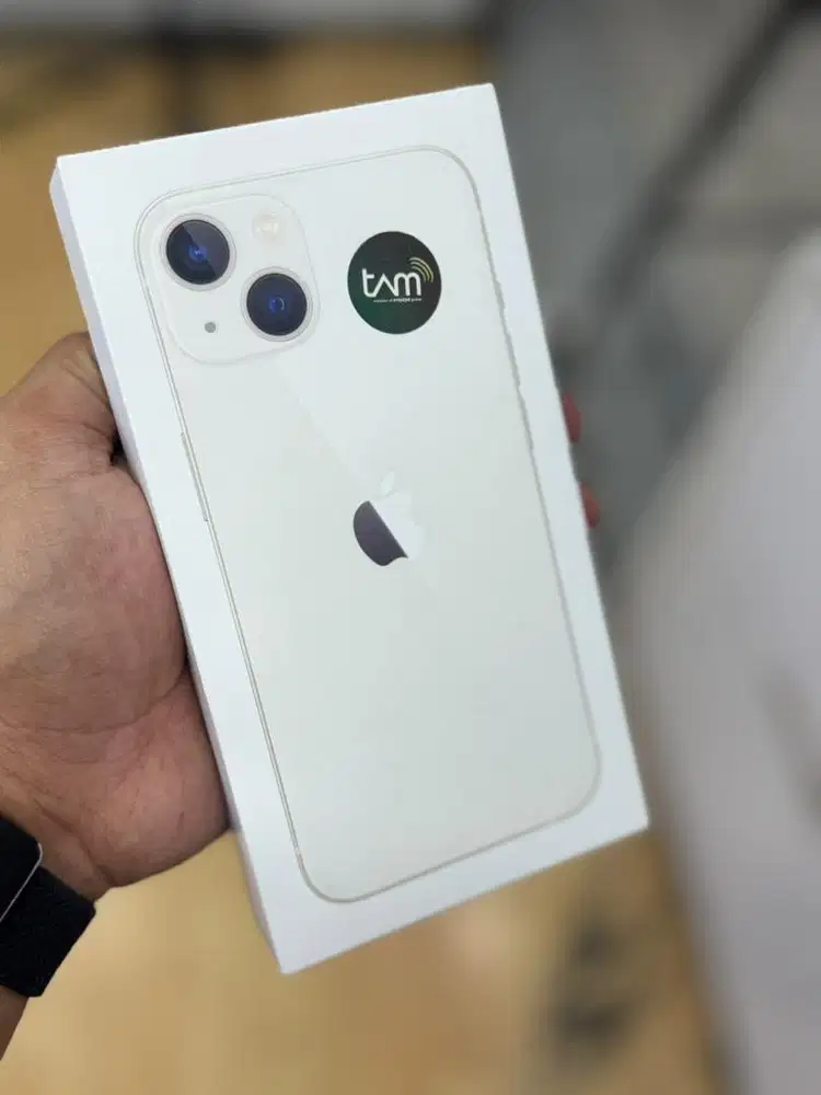 Iphone 13 128Gb new starlight garansi resmi iBox bisa cash / kredit