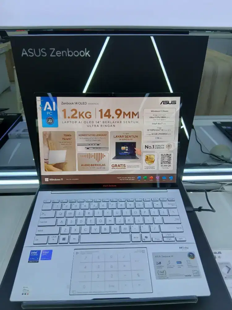 Promo Spesial Cicilan Laptop Asus Zenbook 14 OLED