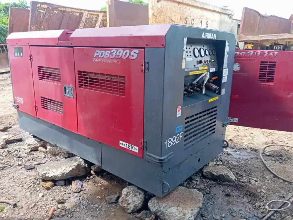 Dijual Kompresor Airman PDS390S 390cfm Buildup