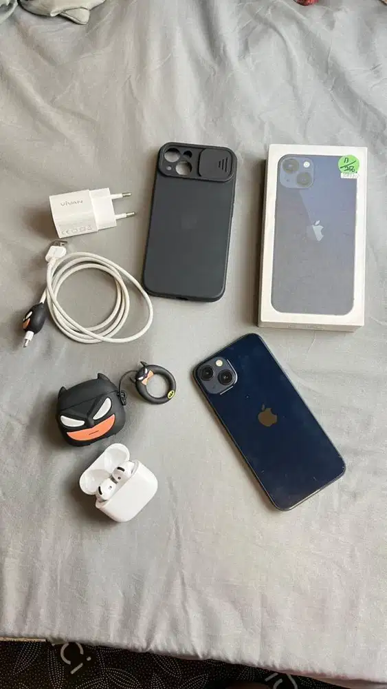 Iphone 13 256gb BEACUKAI (Free Airpods 1:1 &  Charger Vivan)